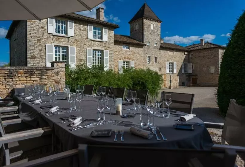 호텔 Hôtel Restaurant Le Château De Besseuil, Mâcon Nord   Teritoria