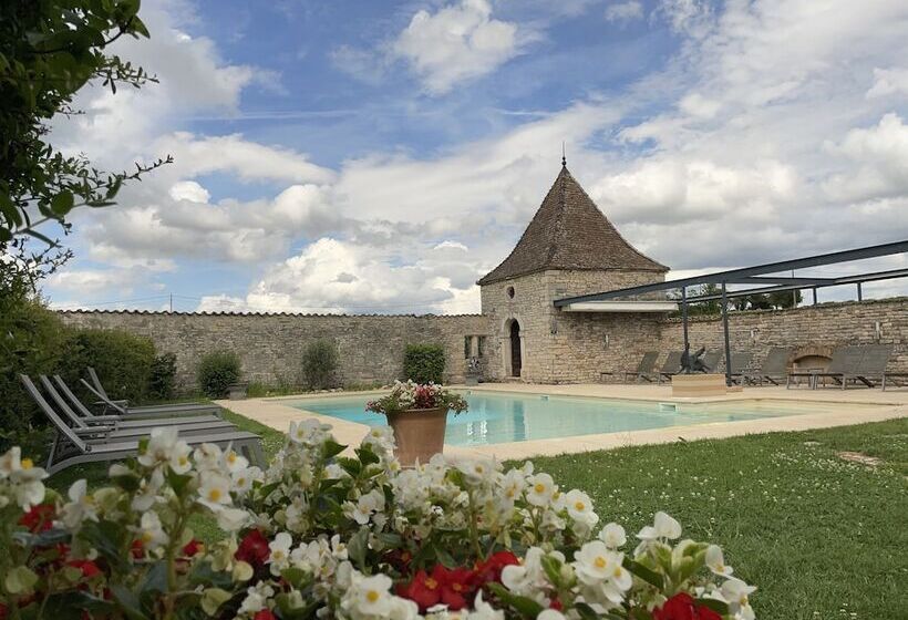 酒店 Hôtel Restaurant Le Château De Besseuil, Mâcon Nord   Teritoria