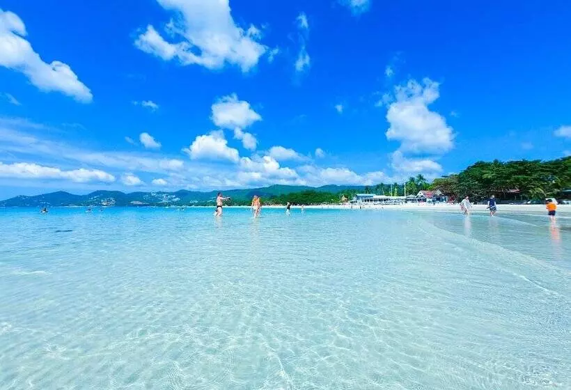 בית מלון כפרי Chaweng Garden Beach Resort Sha Plus