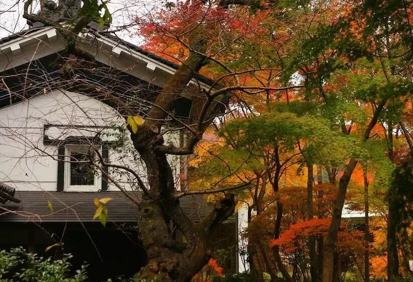 בית מלון כפרי 1000 Years Of Tradition Akiu Onsen Sakan