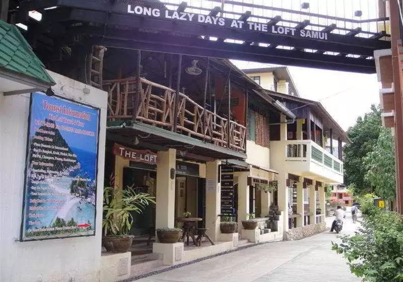 Hotell The Loft Samui Rowhouse Hostel