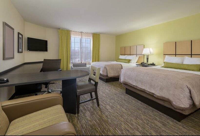 בית מלון כפרי Candlewood Suites Del City, An Ihg