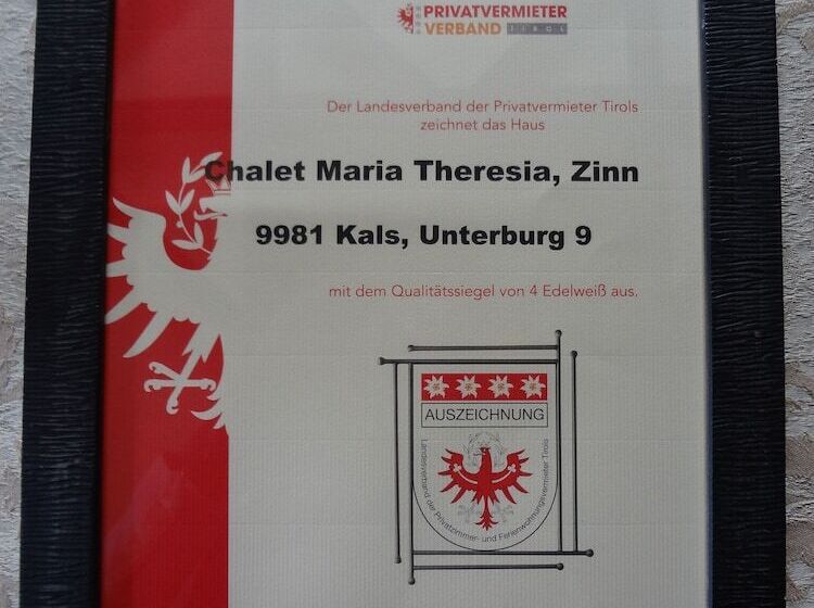 Chalet Maria Theresia