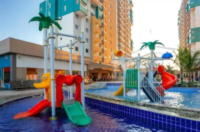 Enjoy   Olimpia Park Resort   Apartamento 1 Quarto   Em Frente Ao Park