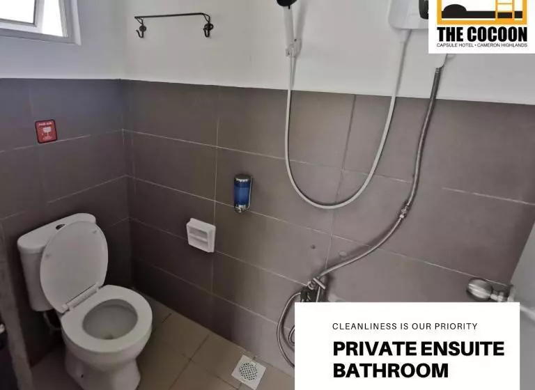 Kapselihotelli The Cocoon Capsule