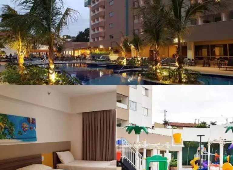 Enjoy   Olimpia Park Resort   Apartamento 1 Quarto   Em Frente Ao Park