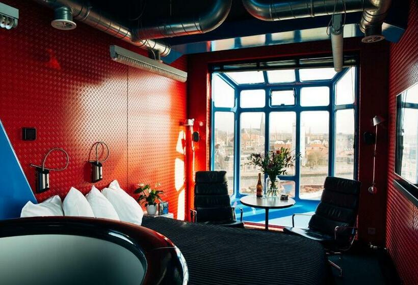 ベッドアンドブレックファースト Havenkraan Van Harlingen