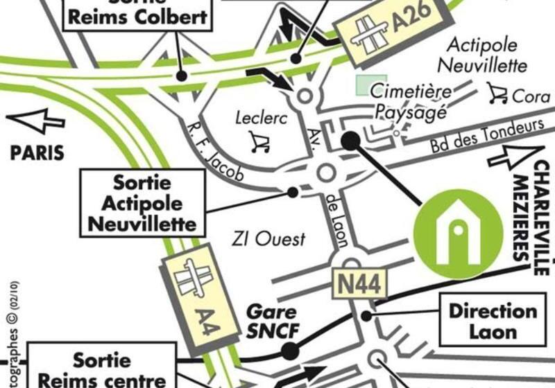 ホテル Inter Reims La Neuvillette