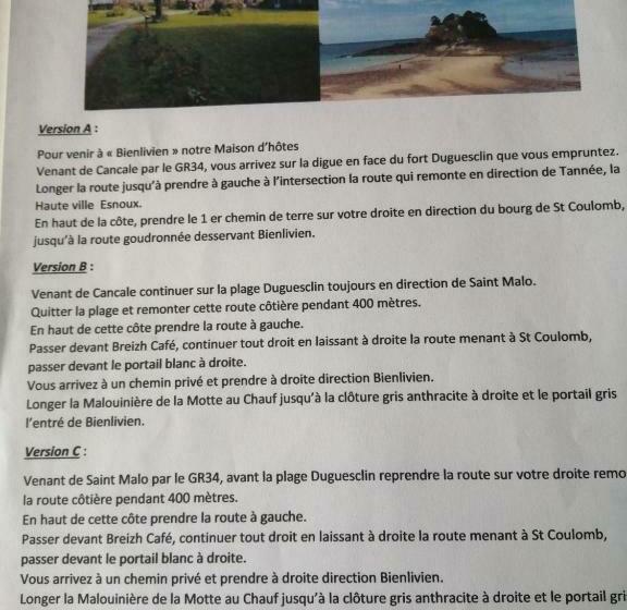 膳宿费 Maison D Hôtes Bienlivien