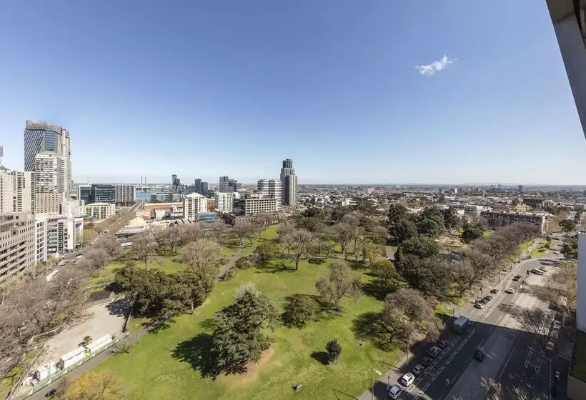 ホテル Oaks Melbourne On William Suites