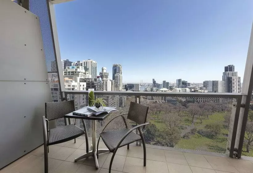 ホテル Oaks Melbourne On William Suites