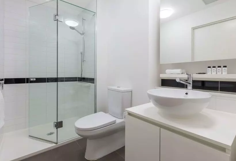 ホテル Oaks Melbourne On William Suites