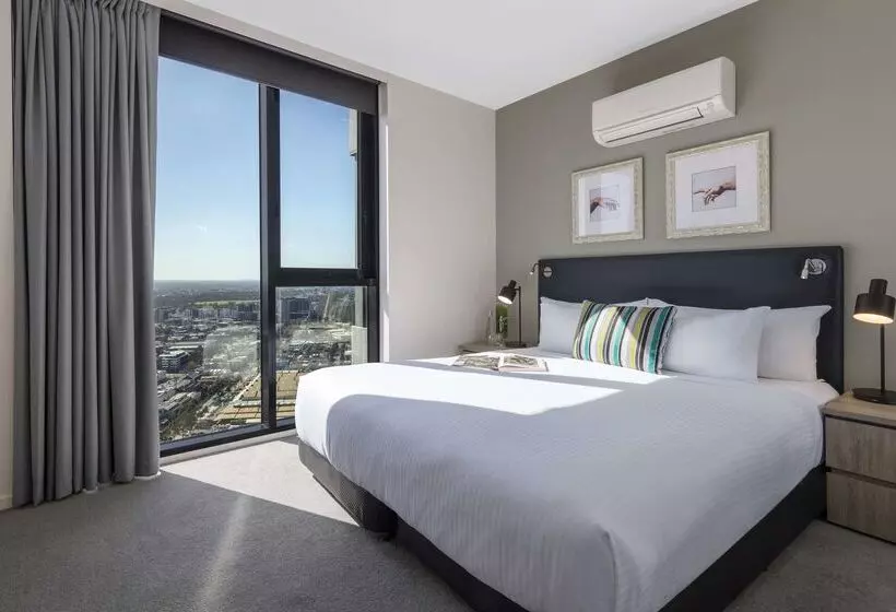ホテル Oaks Melbourne On William Suites