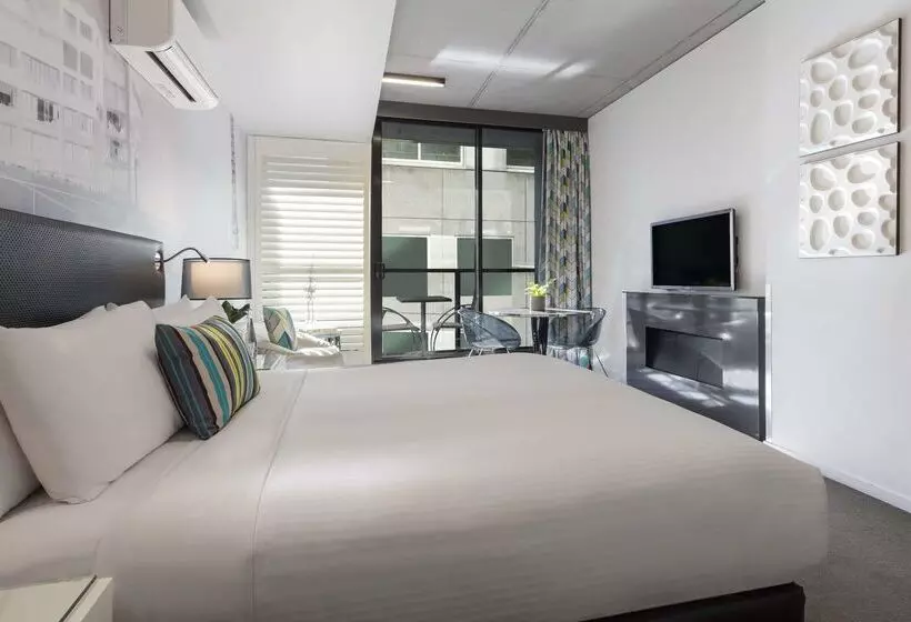 ホテル Oaks Melbourne On William Suites
