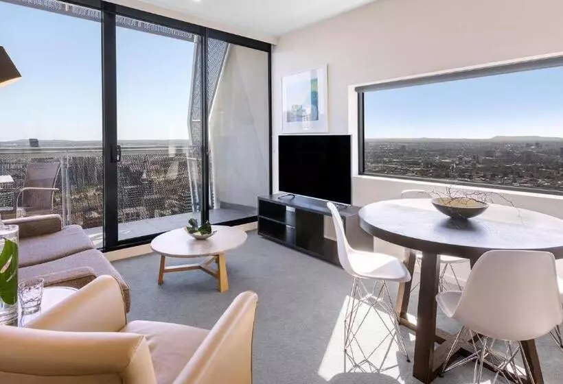 ホテル Oaks Melbourne On William Suites
