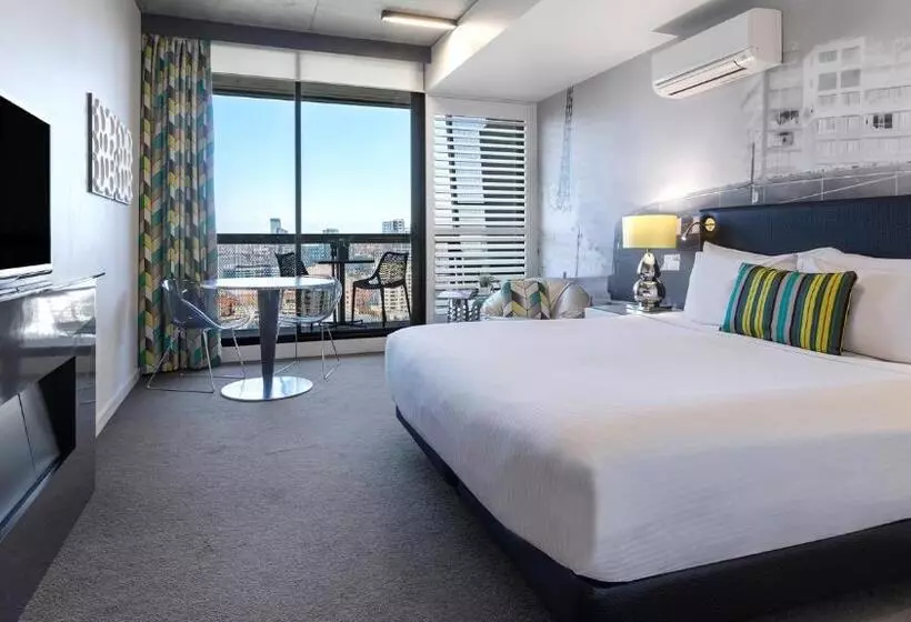 ホテル Oaks Melbourne On William Suites