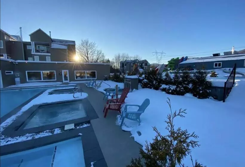 호텔 Condos Vacances Msa Avec Piscine Et Spas Exterieurs Gratuits 4 Saisons!!