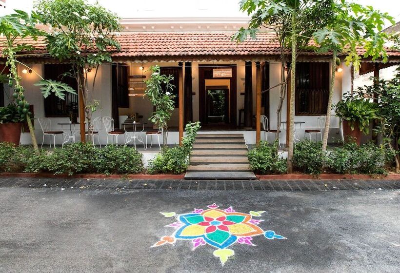 בית מלון כפרי Maison Perumal Pondicherry A Cgh Earth Experience