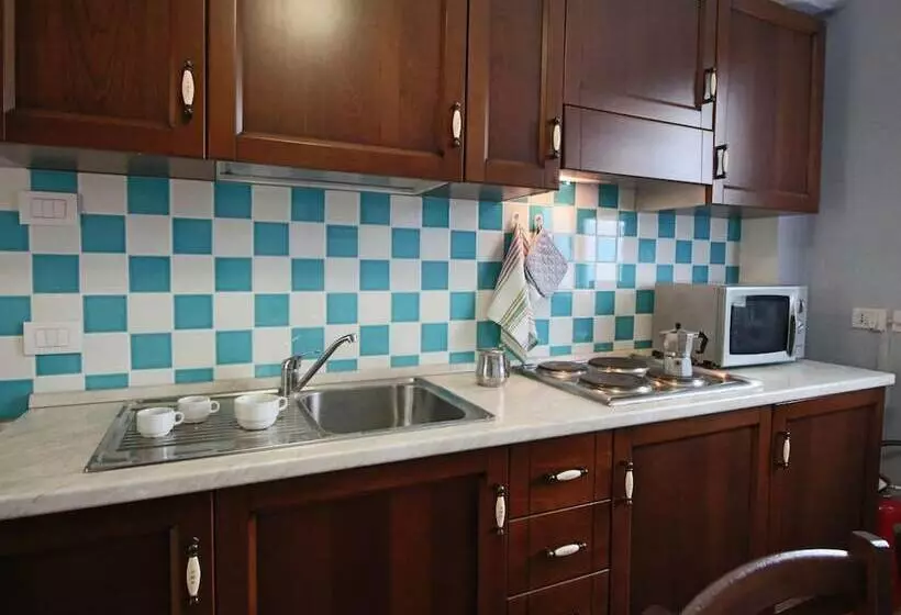 Country House With Swimming Pool And Garden With Mediterranean Plants