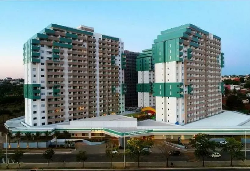 Apto Em Resort A 500m Do Thermas Dos Laranjais