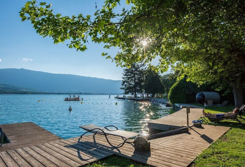 בית מלון כפרי Hôtel Beau Site Talloires B Spa