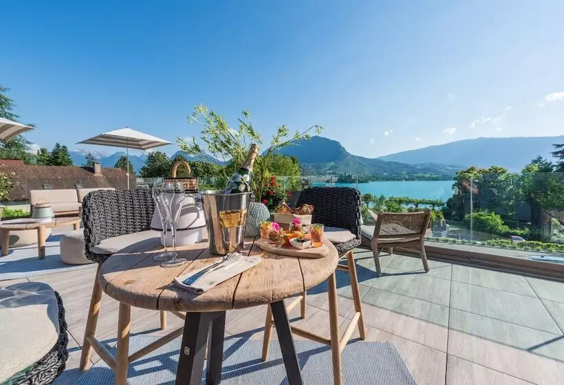 Отель Hôtel Beau Site Talloires B Spa