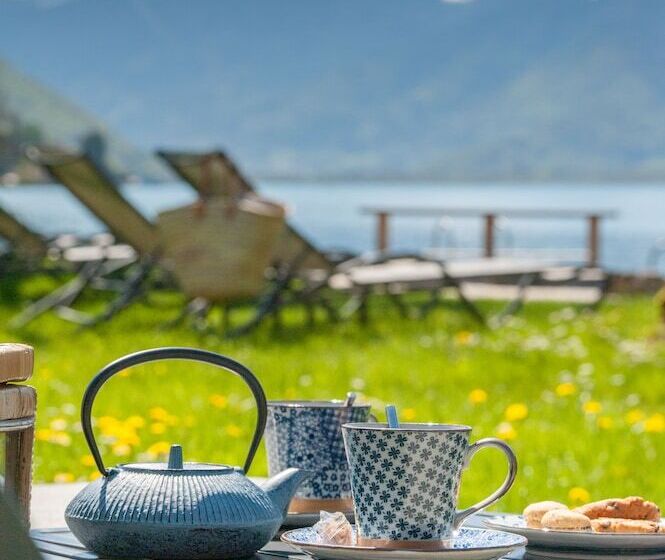 בית מלון כפרי Hôtel Beau Site Talloires B Spa