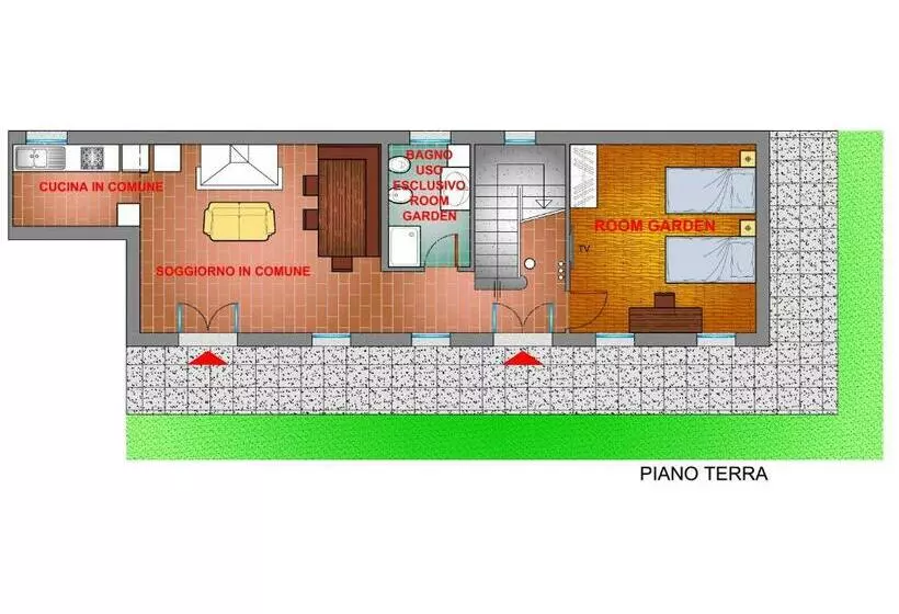 پانسیون Room Garden