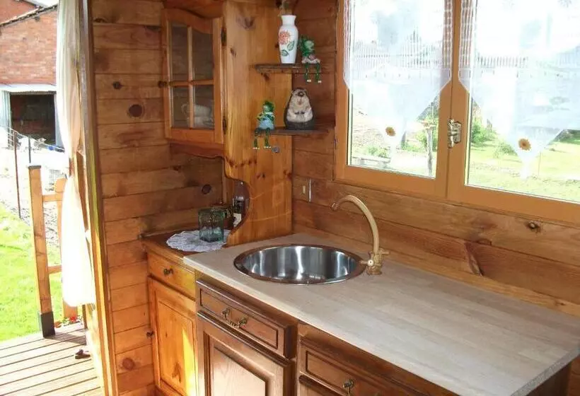 ベッドアンドブレックファースト Les Roulottes Des Songes De L Authie