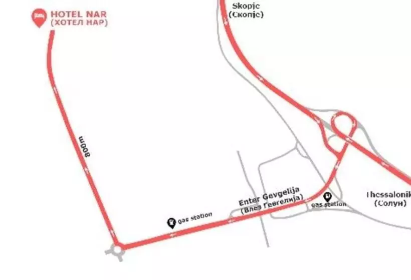 هتل Nar Gevgelija