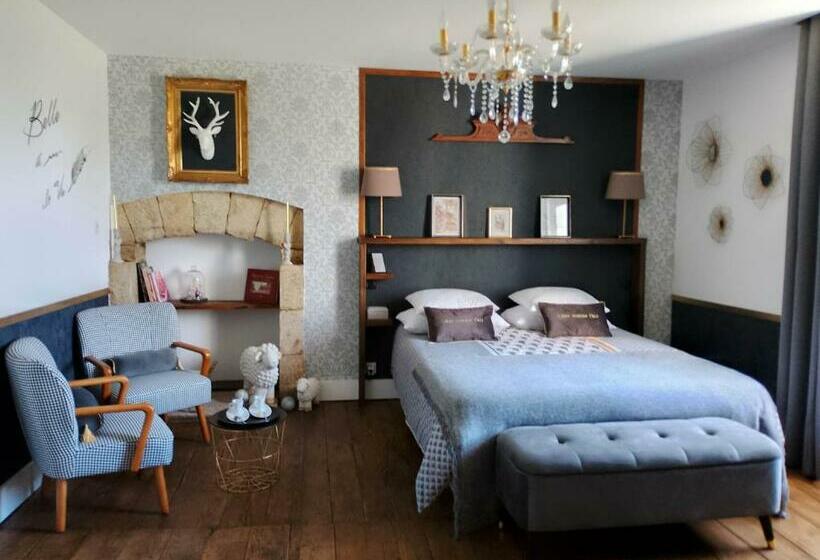 Bed and Breakfast La Ménardière Tranquilitatis Chambre Double Petit Déjeuner Compris