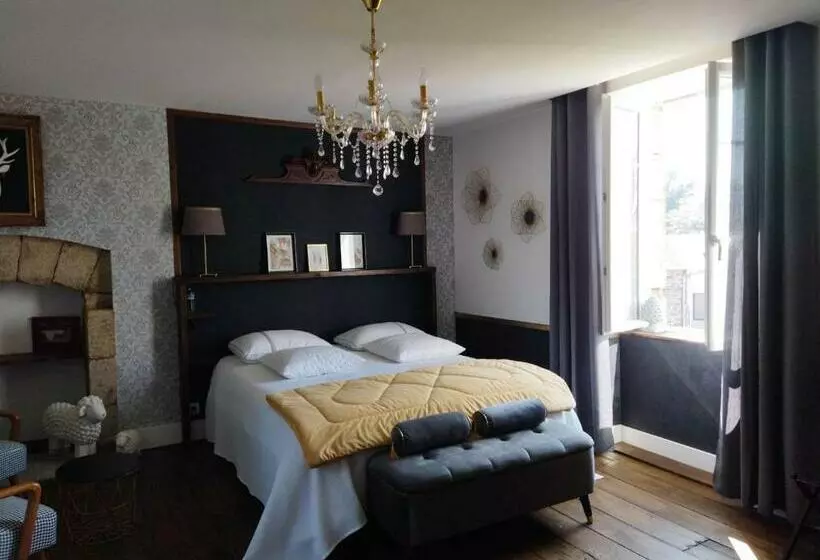 Aamiaismajoitus (B&B) La Ménardière Tranquilitatis Chambre Double Petit Déjeuner Compris