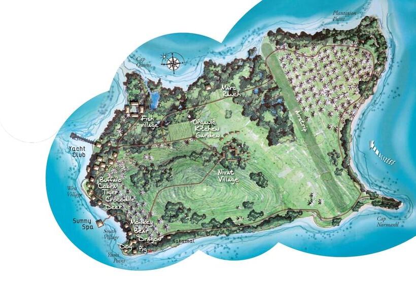 酒店 Ratua Private Island Resort