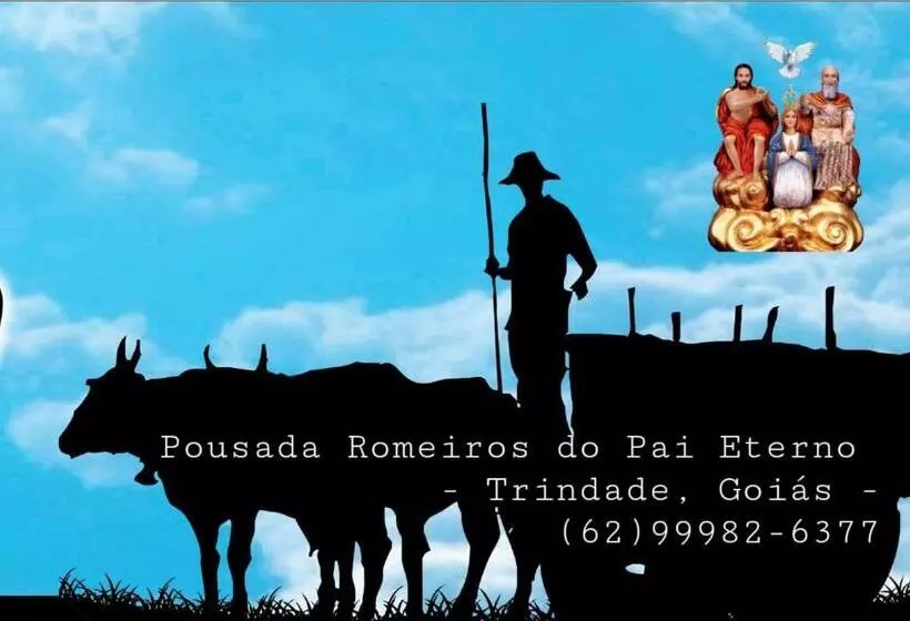 Retkeilymaja Pousada Romeiros Do Pai Eterno   Santuario Basilica De Trindade