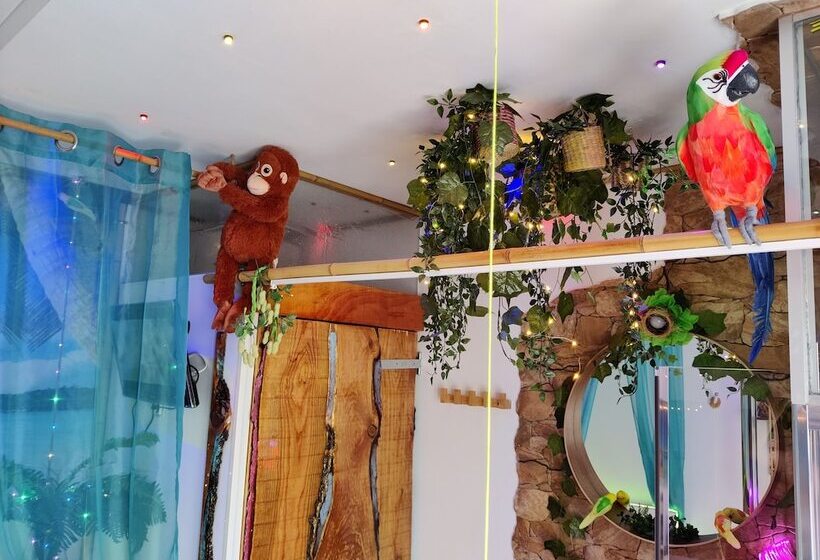 تختخواب و صبحانه Wonder Room Paraiso Magico Habitacion