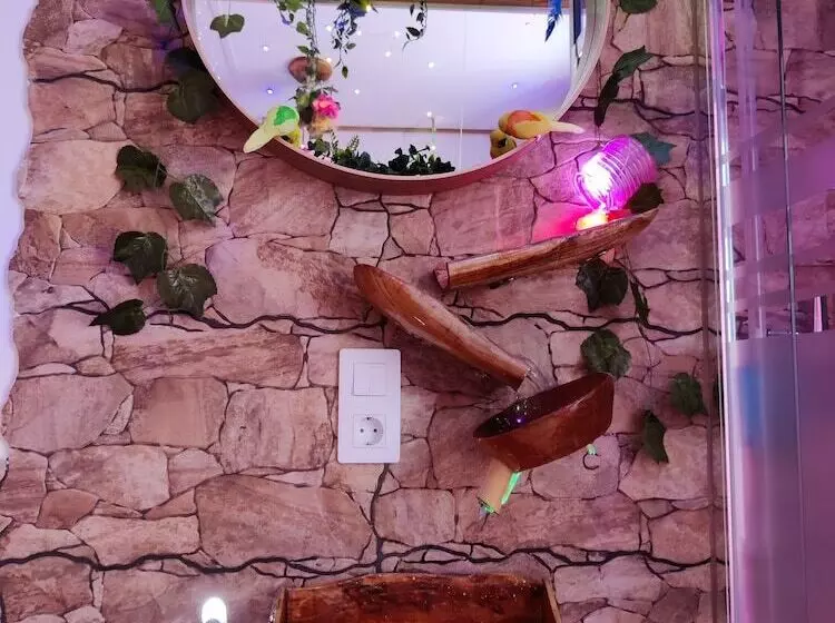 Aamiaismajoitus (B&B) Wonder Room Paraiso Magico Habitacion