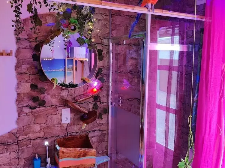 Aamiaismajoitus (B&B) Wonder Room Paraiso Magico Habitacion