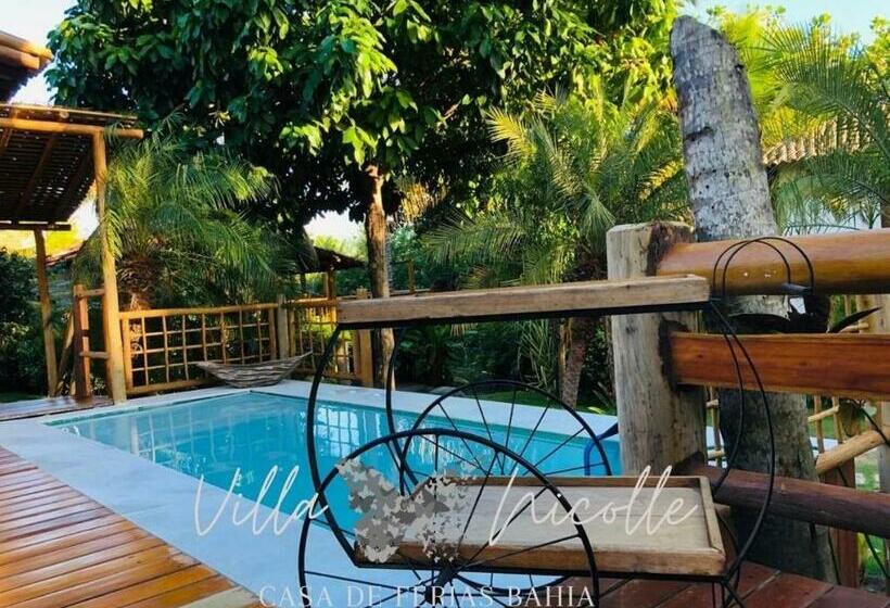 تختخواب و صبحانه Villa Nicolle Bahia Praia Do Espelho