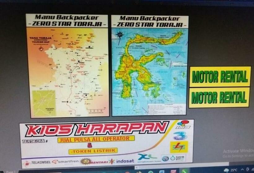 פנסיון Toraja Manubackpacker