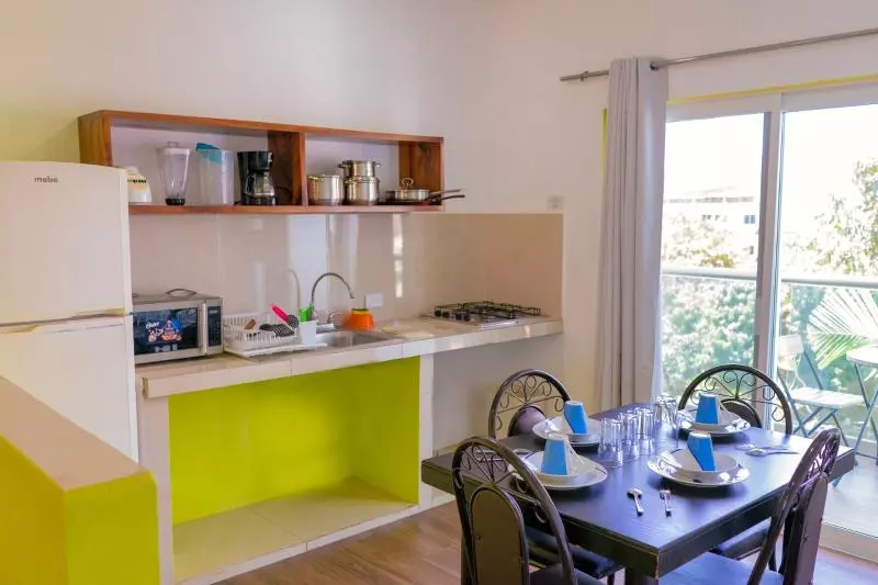 ホテル Rega Suites Guayabitos   Family & Kitchen