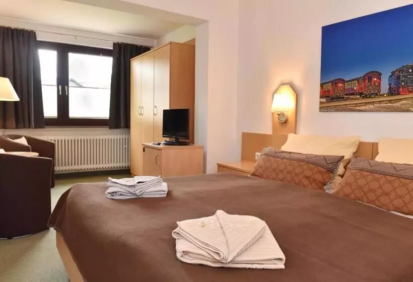 민박 Pension Der Berghof