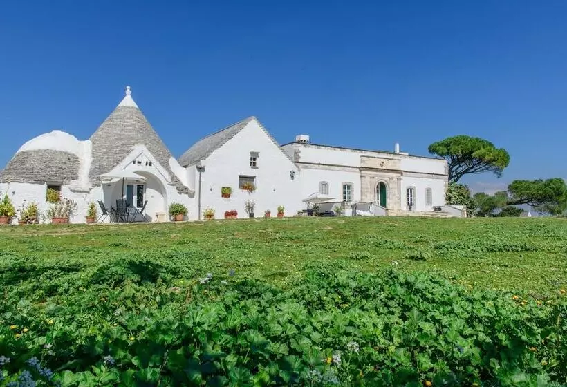 Aamiaismajoitus (B&B) B B Masseria Pozzo Tre Pile Dates Back To The Eighteenth Century