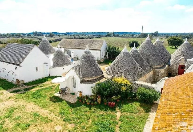 Aamiaismajoitus (B&B) B B Masseria Pozzo Tre Pile Dates Back To The Eighteenth Century