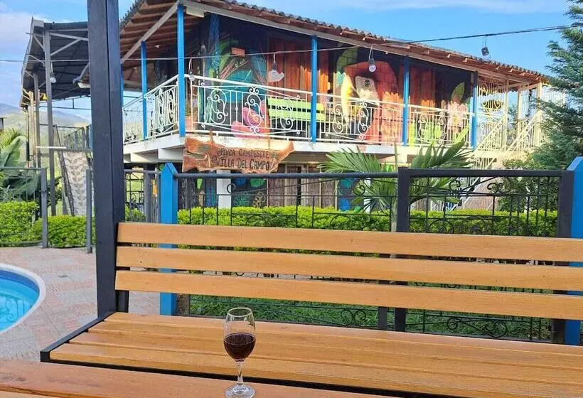 ホテル Finca Campestre Villa Del Campo