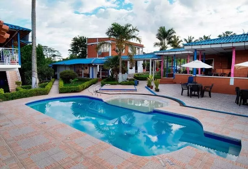 ホテル Finca Campestre Villa Del Campo