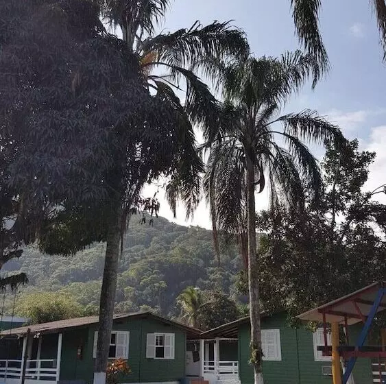 ホテル Chalés Mata Atlântica De Ubatuba
