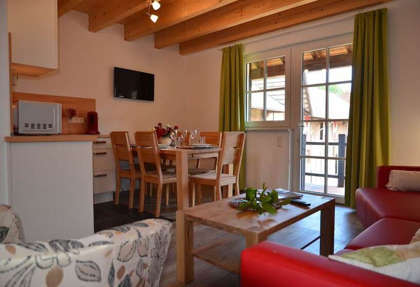 酒店 Ferienwohnungen Burg Blens