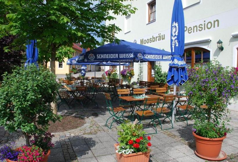 צימר Gasthaus Pension Moosbräu