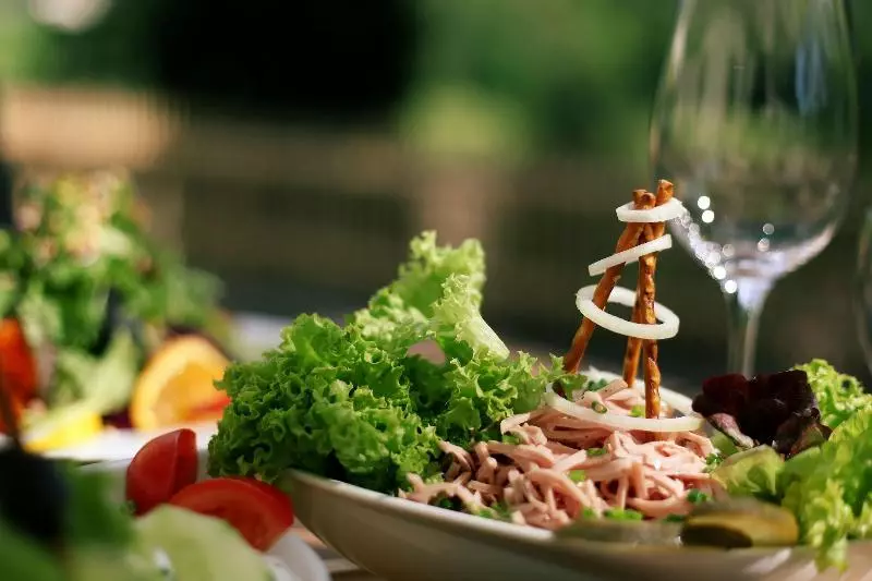 酒店 Rainhof Scheune & Naturpark Restaurant