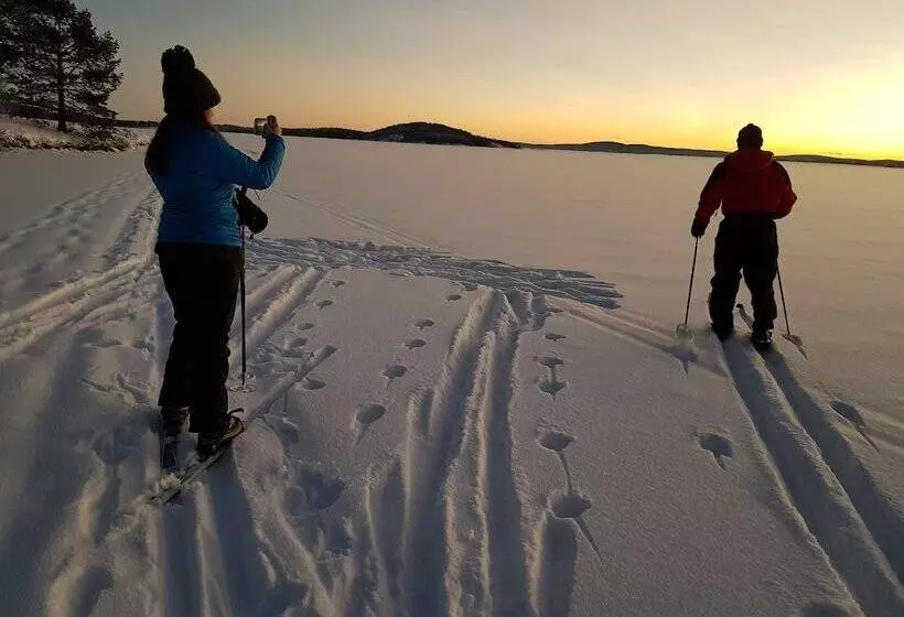 ホテル Lake Inari Mobile Cabins